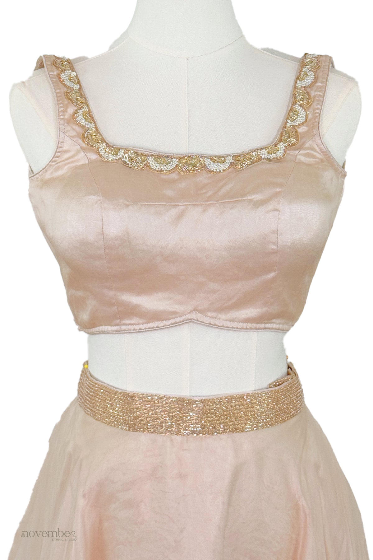 Sona Organza Silk Skirt Sets
